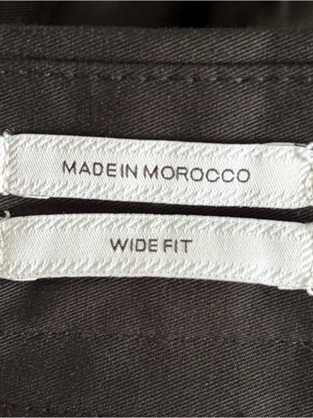 Massimo Dutti Mens Dress Pants Wide Fit Size 36 Black Designer Business Casual - Picture 6 of 16